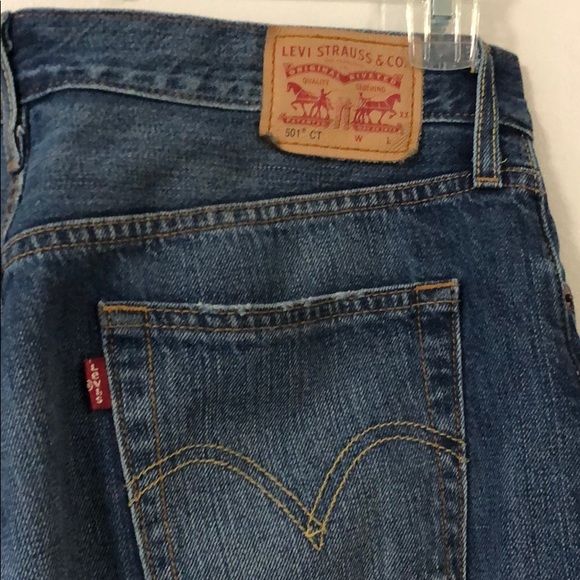 levis 501 leather patch